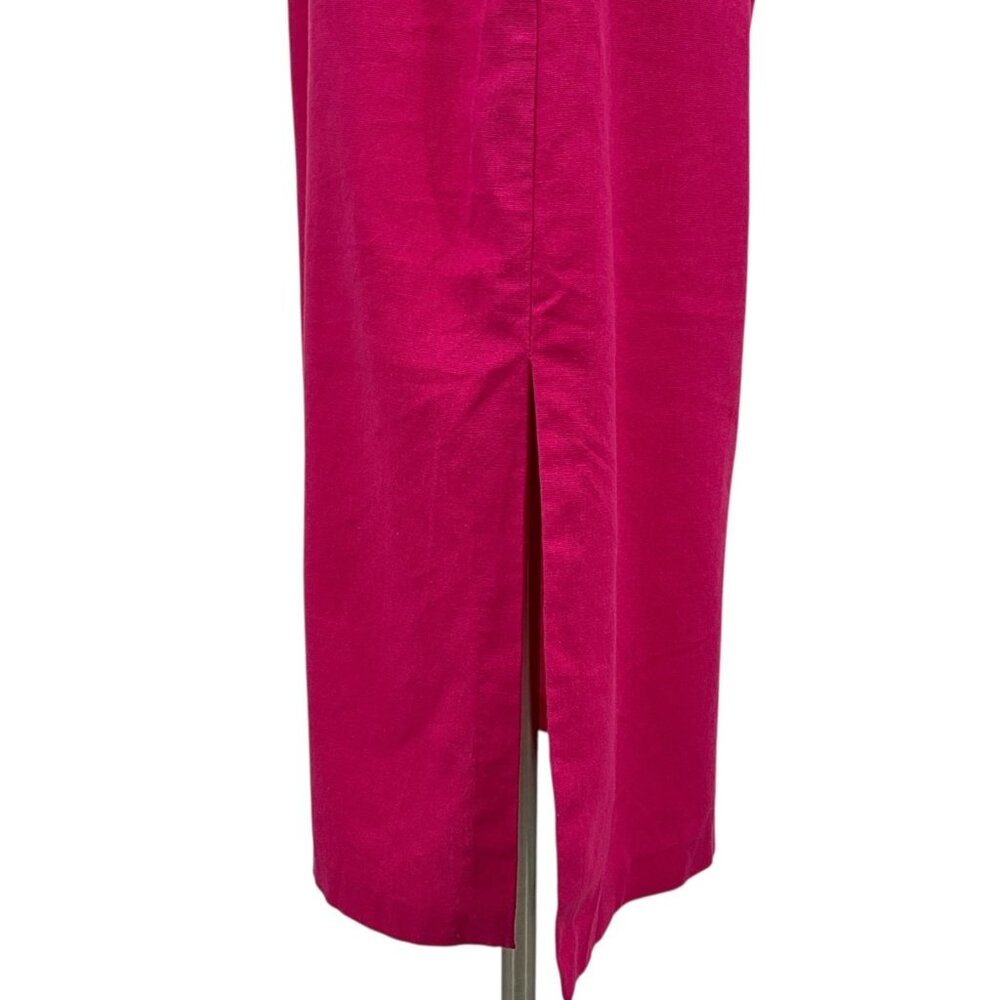 Tuckernuck Pomander Place Valencia Ruffle Shoulder Linen Blend Dress Size XS - Picture 5 of 13